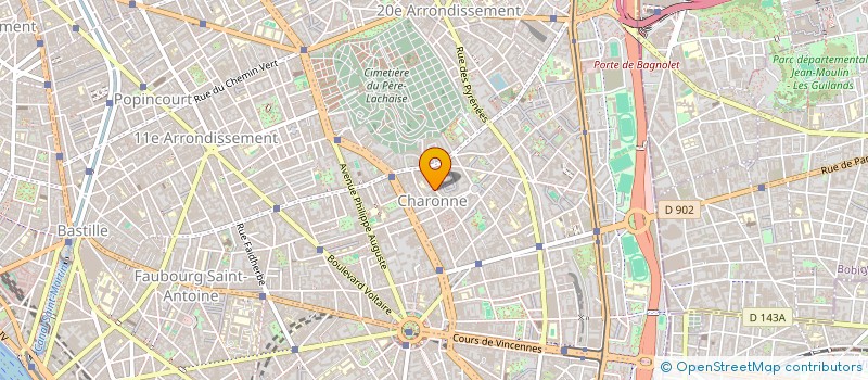 localisation de l'entreprise MONSIEUR MINH CHIEN HOANG  PARIS