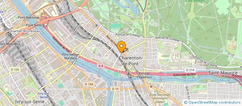 localisation de l'entreprise MONSIEUR MINH DUC LE  CHARENTON-LE-PONT