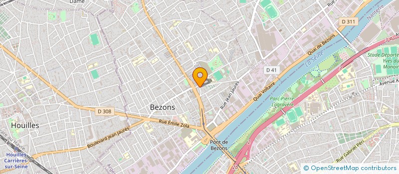 localisation de l'entreprise MONSIEUR MINH DUNG DAO  BEZONS