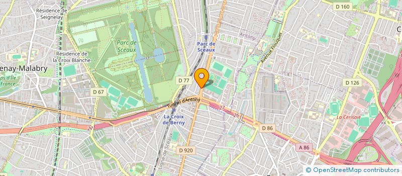 localisation de l'entreprise MONSIEUR MINH DUONG à ANTONY