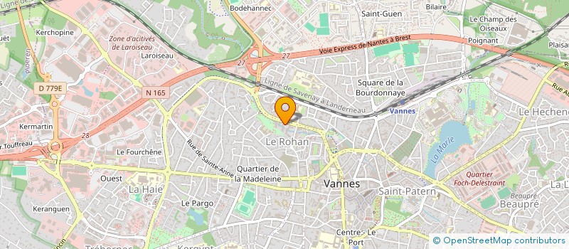 localisation de l'entreprise MONSIEUR MINH LU TUAN à VANNES