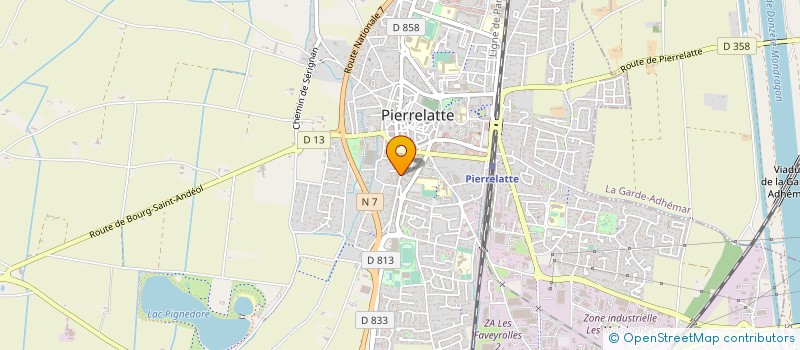 localisation de l'entreprise MONSIEUR MINH NGUYEN à PIERRELATTE