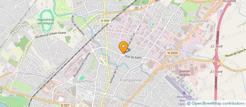 localisation de l'entreprise MONSIEUR MINH NGUYEN  MONTAUBAN