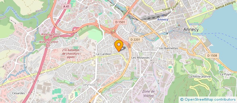 localisation de l'entreprise MONSIEUR MINH-NHAT NGUYEN  CONTAMINE-SUR-ARVE