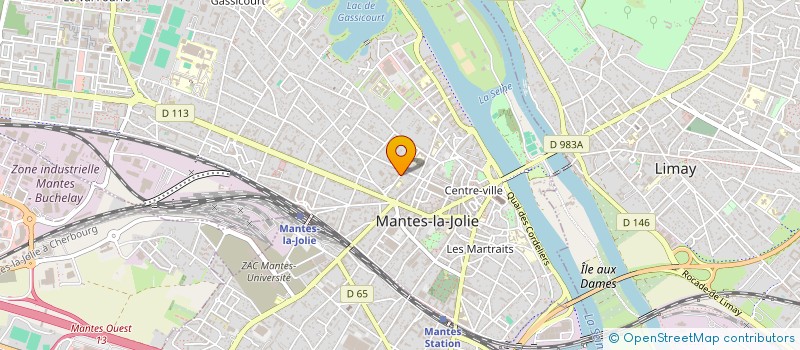 localisation de l'entreprise MONSIEUR MINH QUANG HUYNH  PORCHEVILLE