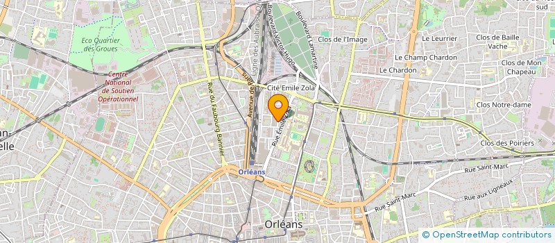localisation de l'entreprise MONSIEUR MINH TON THAT  ORLEANS
