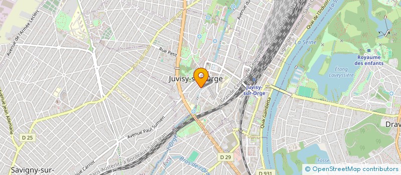 localisation de l'entreprise MONSIEUR MINH TRAN  JUVISY-SUR-ORGE