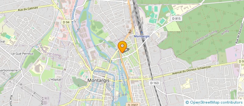 localisation de l'entreprise MONSIEUR MINH VU à MONTARGIS