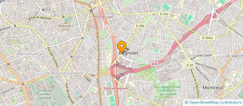 localisation de l'entreprise MONSIEUR MINHAJ-ANJUM ZUBAIR  BAGNOLET