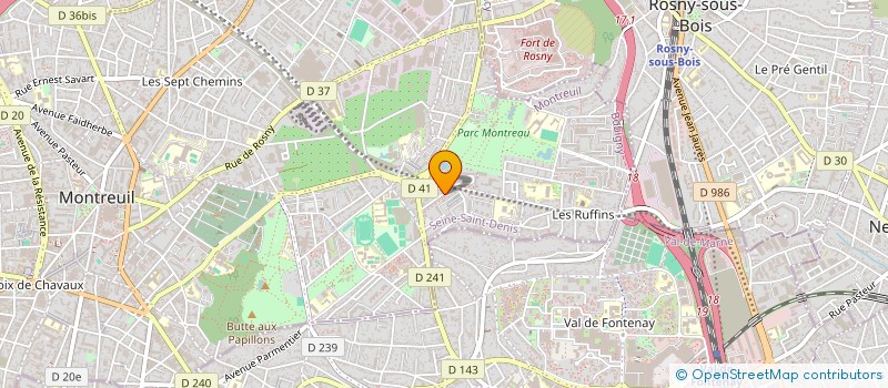 localisation de l'entreprise MONSIEUR MINIG ZEDEK  MONTREUIL