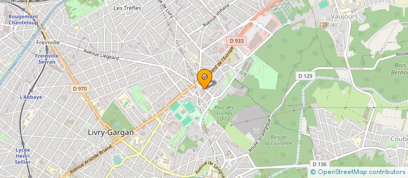 localisation de l'entreprise MONSIEUR MINU BITSINDOU  LIVRY-GARGAN