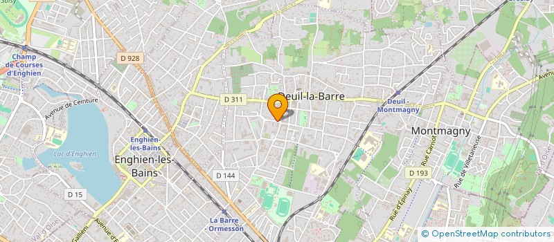 localisation de l'entreprise MONSIEUR MIODRAG LUKIC à DEUIL-LA-BARRE