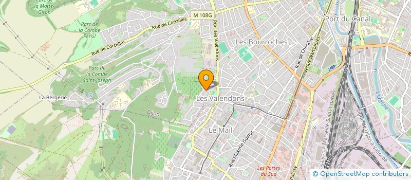 localisation de l'entreprise MONSIEUR MIODRAG VOJINOVIC  DIJON