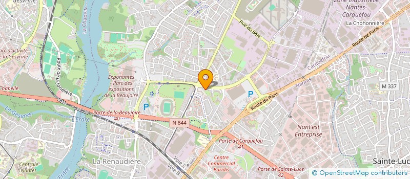 localisation de l'entreprise MONSIEUR MIORA RAJAONARIVO à NANTES