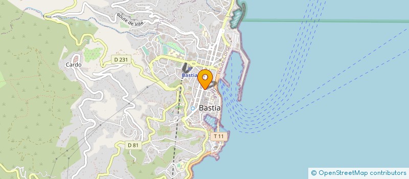 localisation de l'entreprise MONSIEUR MIOT à BASTIA