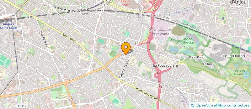 localisation de l'entreprise MONSIEUR MIR MUHAMMADI à ANGERS