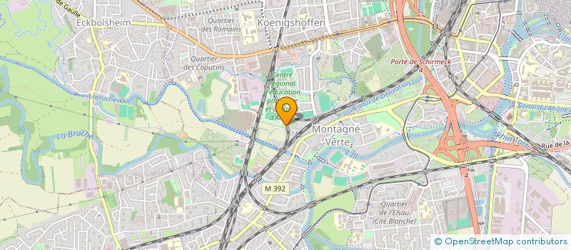 localisation de l'entreprise MONSIEUR MIRADI KANDUMBI KOKO à STRASBOURG