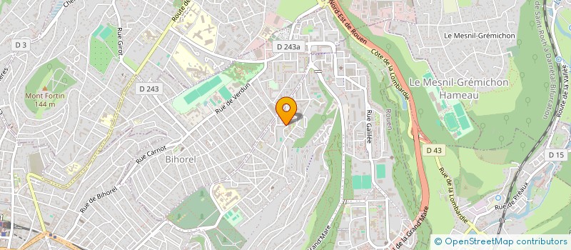 localisation de l'entreprise MONSIEUR MIRAJ ZAZAI  ROUEN