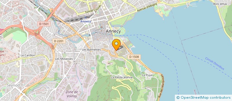 localisation de l'entreprise MONSIEUR MIRALEM BESIROVIC à ANNECY