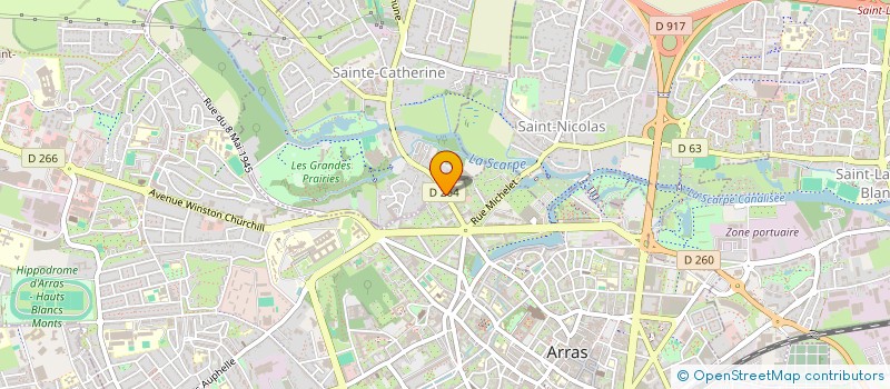 localisation de l'entreprise MONSIEUR MIRALEM RAMIC à ARRAS
