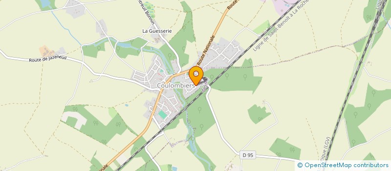 localisation de l'entreprise MONSIEUR MIRANA ANDRIAMANAMALALA à COULOMBIERS