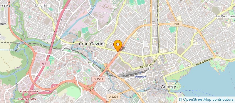 localisation de l'entreprise MONSIEUR MIRANDA GIOVVANI  ANNECY