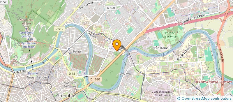 localisation de l'entreprise MONSIEUR MIRCEA CHIRICA à LA TRONCHE