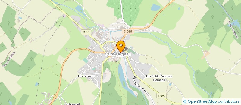 localisation de l'entreprise MONSIEUR MIRCEA LEONTE à SAINT-FARGEAU