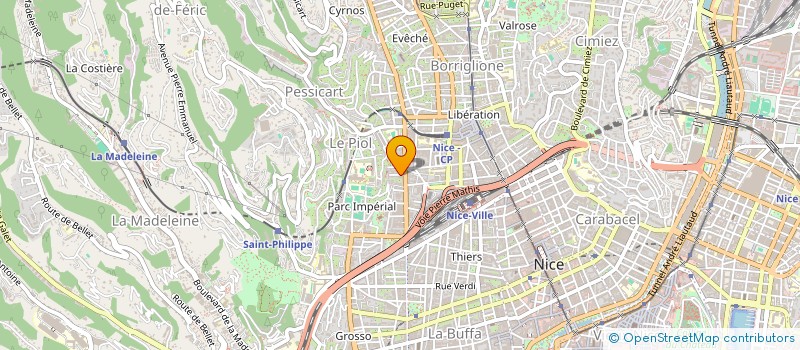 localisation de l'entreprise MONSIEUR MIRCEA LUCA à NICE