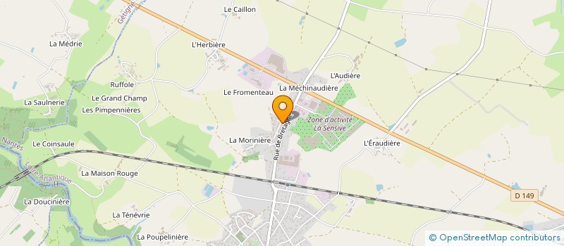 localisation de l'entreprise MONSIEUR MIRCEA MARIAN URTILA  BOUSSAY