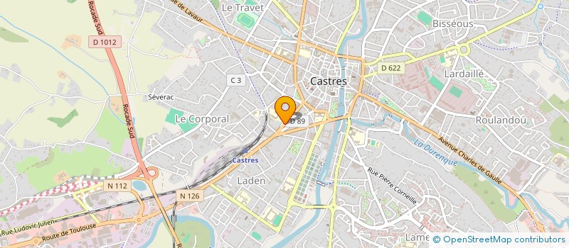 localisation de l'entreprise MONSIEUR MIRCEA-NICU RANCA  CASTRES