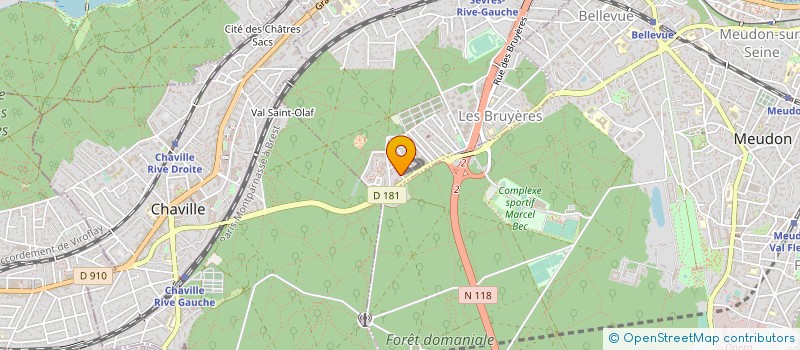 localisation de l'entreprise MONSIEUR MIRCEA RAD à SEVRES
