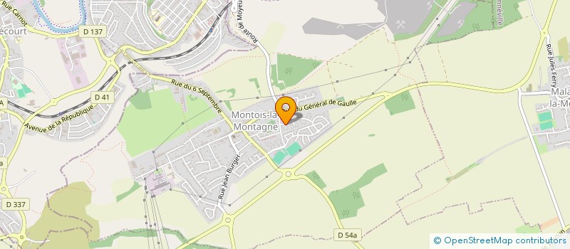 localisation de l'entreprise MONSIEUR MIREILLE LUBER  MONTOIS-LA-MONTAGNE