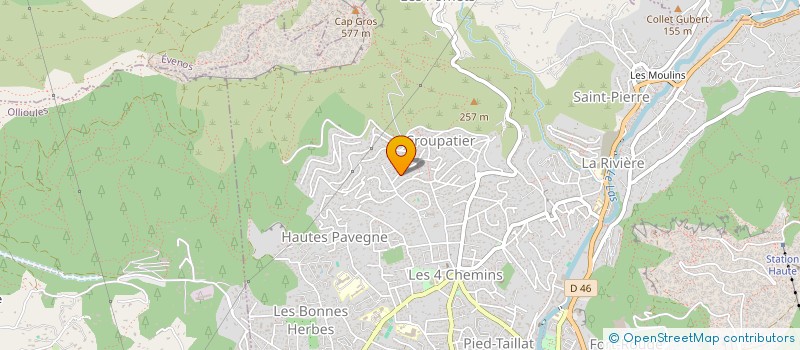 localisation de l'entreprise MONSIEUR MIREILLE REVEST  TOULON