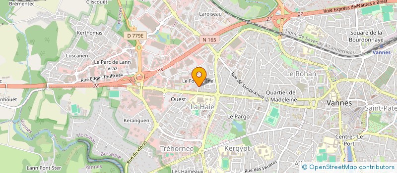 localisation de l'entreprise MONSIEUR MIREILLE ROTARD à VANNES