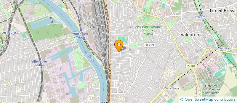 localisation de l'entreprise MONSIEUR MIREL IESAN à VILLENEUVE-SAINT-GEORGES