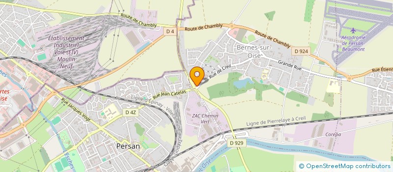 localisation de l'entreprise MONSIEUR MIRELAND TIMBOUSSAINT  BERNES-SUR-OISE