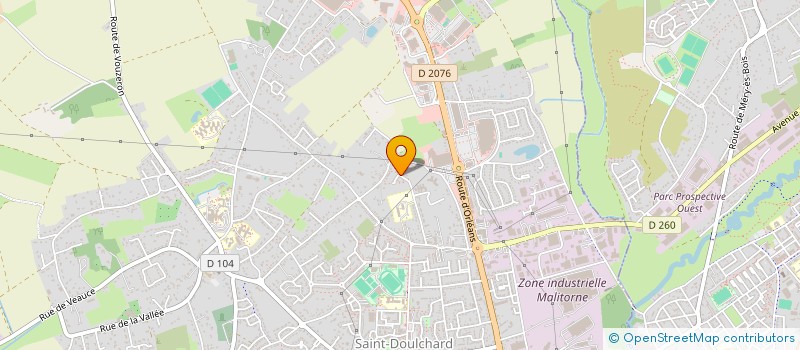 localisation de l'entreprise MONSIEUR MIRELLO COLLI  SAINT-DOULCHARD