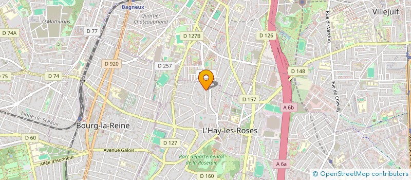 localisation de l'entreprise MONSIEUR MIRKO POLSELLI  L'HAY-LES-ROSES