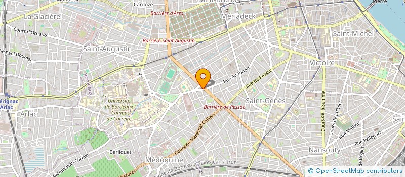 localisation de l'entreprise MONSIEUR MIRKO REMBAUVILLE  BORDEAUX