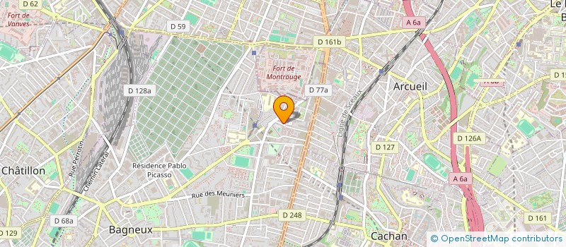 localisation de l'entreprise MONSIEUR MIRO BEUS à BAGNEUX