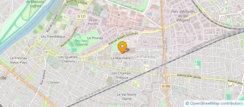 localisation de l'entreprise MONSIEUR MIROLJUB MITIC à SARTROUVILLE
