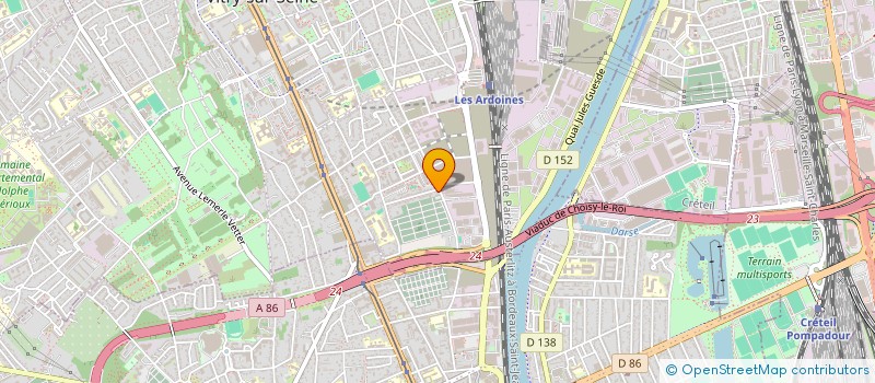 localisation de l'entreprise MONSIEUR MIRON CRISTIAN à VITRY-SUR-SEINE