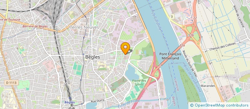 localisation de l'entreprise MONSIEUR MIROSLAV ASENOV à BEGLES