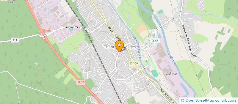 localisation de l'entreprise MONSIEUR MIROSLAV GARIBOVIC  THAON-LES-VOSGES