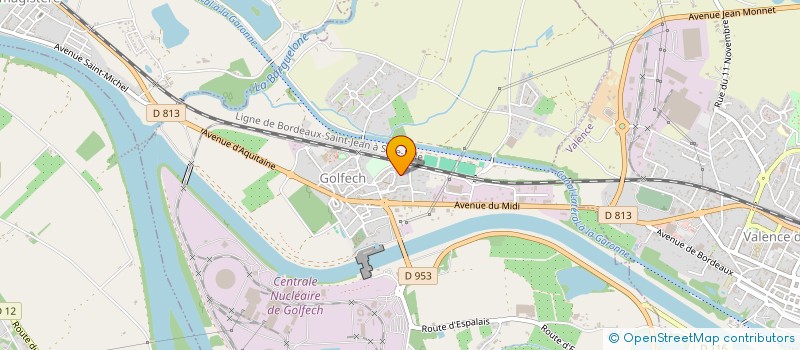 localisation de l'entreprise MONSIEUR MIROSLAV IVANOV  GOLFECH