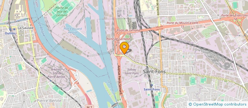 localisation de l'entreprise MONSIEUR MIROSLAV JOVANOVIC  SAINT-FONS