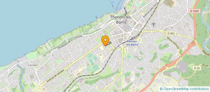 localisation de l'entreprise MONSIEUR MIROSLAV KARAJOVIC à THONON-LES-BAINS