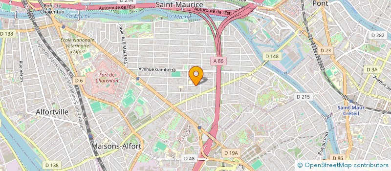 localisation de l'entreprise MONSIEUR MIROSLAV MARKOV à MAISONS-ALFORT