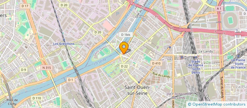 localisation de l'entreprise MONSIEUR MIROSLAV SANTAK à SAINT-OUEN-SUR-SEINE